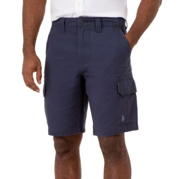 U.S. Polo Assn. Shorts For 100 Us Polo Navy Blue Cargo Shorts